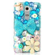 Spritech(TM) LG G Stylo Hard Case,Bling Crystal 3D handmade Rhinestone Design Clear Phone Cover for LG G Stylo N2