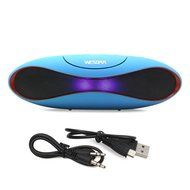 WESDAR Portable Wireless Stereo Bluetooth Speaker with LED Lights, Compatible with all Bluetooth Devices Bl-049 N7