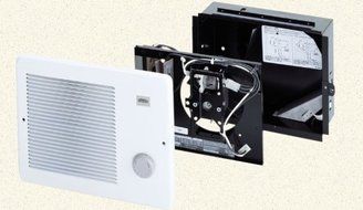 Broan 178 Wall Heater, 1000/2000 Watt 240 VAC, White Painted Grille N2