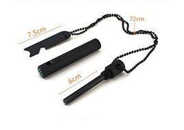 DINHAND All-Weather Emergency 2-IN-1 Fire Starter &amp; Magnesium Fuel Fire Starter - Emergency Magnesium Fire Starter... N4