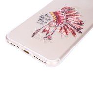 iPhone 7 Plus Case, PHEZEN Clear Soft TPU Protective Case Back Cover with Beautiful Cherry Blossom Flower Series... N17