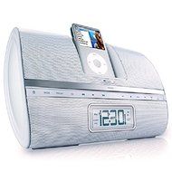 Memorex iWake Up Clock Radio with iPod Dock (White)