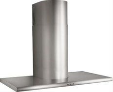 Best K808736SS 36" Foggia Wall Mount Chimney Hood with 450 CFM Internal Blower Heat Sentry Delay Shut-off Stainless...