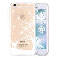 iPhone 7 Plus Case, PHEZEN Clear Soft TPU Protective Case Back Cover with Beautiful Cherry Blossom Flower Series... N22
