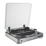 AudioTechnica AT-LP60 Fully Automatic Stereo 2-Speed Turntable System (Silver) with Harman Consumer SoundSticks... N2