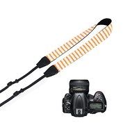Orota Orange Strip Pattern Camera Neck Shoulder Strap for DSLR, SLR and Digital Camera, OLC-11