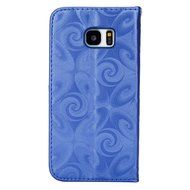 Galaxy S7 Edge Wallet Case, PHEZEN Bling Liquid Glitter Love Heart Floating 3D Hourglass Luxury Pu Leather Magnet... N5