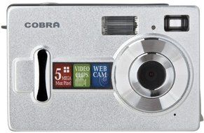 COBRA DIGITAL DC5200 5.0 Megapixel 2-in-1 Digital Camera