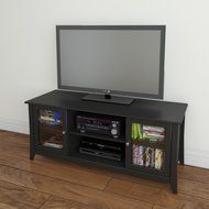 Nexera Tuxedo TV Stand 203106, 58-Inch, Black N4