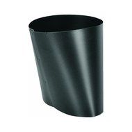 UNITED STATES HDW BM0037 6&quot; Oval Round Adapter, Black