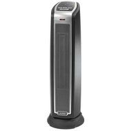 Lasko 1500 Watt Digital Portable Ceramic Tower Heater with Remote Control &amp; Adjustable Thermostat