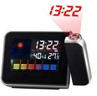 New Arrival Projection LCD Digital Alarm Clock Projector Color Display LED Backlight Table Desktop Clocks N6