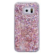 Galaxy S6 Edge Case,Galaxy S6 Edge Liquid Cover,PHEZEN Christmas Tree Santa Claus Design Cool Quicksand Moving... N2