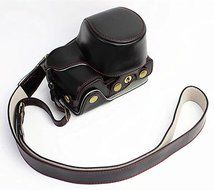 xhorizon TM FL1 Full Protection Bottom Opening Version Protective Leather Camera Case Bag with Tripod Design for... N44