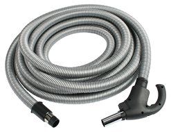 Cen-Tec Systems 90660 Central Vacuum Low Voltage Hose with Button Lock Stub Tube, 50&#039;
