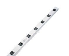 Tripp Lite 8 Outlet Bench &amp; Cabinet Power Strip, 24 in. Length, 15ft Cord with 5-15P Plug (PS2408) N6
