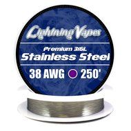 LV Stainless Steel 316L Wire 38 AWG - 1000'