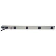 Tripp Lite 8 Outlet Bench &amp; Cabinet Power Strip, 24 in. Length, 15ft Cord with 5-15P Plug (PS2408) N8