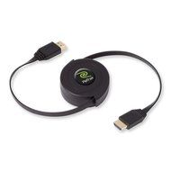 ReTrak ETCABLEHDM Retractable HDMI Cable (A to A, C, D and DVI with adapter tips) (Discontinued by Manufacturer)