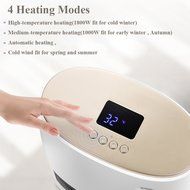 Evesun Fan Heater 1000W/1800W Human Body Induction Convection Heaters Smart Automatic Constant Temperature , 4... N2