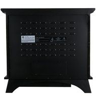 AKDY 27" Modern Freestanding Portable 2 Setting Tempered Glass 5200 BTU 1500W Adjustable Electric Heater Fireplace... N8