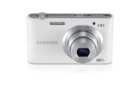 Samsung ST150F 16.2MP Smart WiFi Digital Camera with 5x Optical Zoom and 3.0" LCD Screen (Red) N9