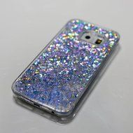 Galaxy S6 Edge Case,Galaxy S6 Edge Liquid Cover,PHEZEN Christmas Tree Santa Claus Design Cool Quicksand Moving... N6