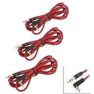 Seadream 2PACK 6 inch 3-Pole 3.5mm Male Right Angle to 3.5mm Female Stereo Audio Cable Headset Extension Cable... N9