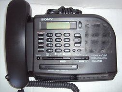 Classsic Sony Dream Machine FM/AM Alarm Clock Radio/ID Telephone (Model SCT-ID10) N6