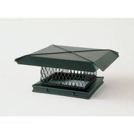 100237 13x17 Galvanized Gelco Chimney Cover N3