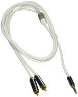 Monoprice 109301 10-Feet Stereo Male to RCA Stereo Male Gold Plated Cable for Mobile, White N2