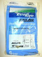 Riccar Supra Lite Upright Vacuum Bags - Designed to fit Simplicity Freedom Lightweight Uprights