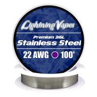 LV Stainless Steel 316L Wire 22 AWG - 100'