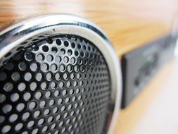 SwypeSound Mini Portable Bamboo Wood Boombox / Personal Speaker N8