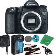 Canon EOS 70D 20.2 MP Digital SLR with Dual Pixel CMOS AF Full HD 1080p Video with Movie Camera Body (NO LENS)