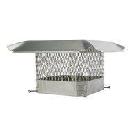 HY-C Shelter Pro Stainless Steel Chimney Cap- 5/8&quot;-9x18 California Mesh