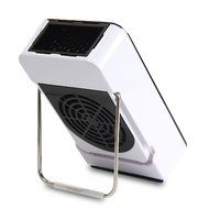 Willcome Portable Safety Energy-saving Mini Heater Desktop Electric Fan Heater, Black