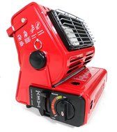 Double Coherent Source Heater Portable Camping Space Heater (RED)