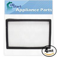 4-Pack Replacement Panasonic MC-V194H Vacuum HEPA Filter - Compatible Panasonic AC38KBRMZ000 HEPA Filter - Also... N2