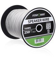 FosPower CL2 Rated 14AWG 2-Conductor In-Wall Speaker Wire (100 Feet) Oxygen-Free Pure Copper - UL Listed for In-Wall... N18
