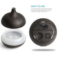 REIDEA Aroma Diffuser 300ml, Quiet Cool Mist Humidifier with 7 Colors LED and Waterless Auto Shut-off for Study... N2
