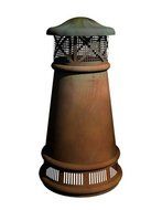 European Copper Chimney Pot - The Bishop I
