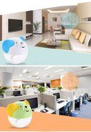 Happy-top 230Ml Lucky Elephant Shape Portable Mini Humidifier Night Lamp USB powered Air Humidifier (Pink) N3