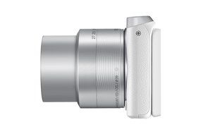Samsung NX Mini 20.5MP CMOS Smart WiFi Interchangeable Lens Digital Camera with 9-27mm Lens (White) (Certified... N2