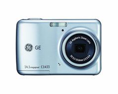 GE Smart C1433-SL 14 MP with 3 x Optical Zoom Digital Camera, Silver