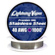 LV Stainless Steel 316L Wire 40 AWG - 100'