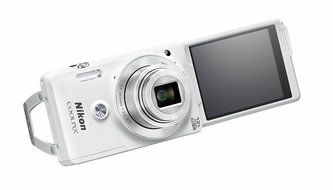 Nikon COOLPIX S6900 16MP Digital Camera with 12x Zoom, Natural White (International Version, No Warranty) N5