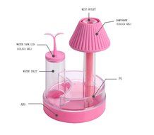 Haoran 250ml Mini Table Lamp Humidifier USB Portable Ultrasonic Cool Mist Air Diffuser with Color LED Nightlights... N2
