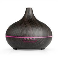 REIDEA Aroma Diffuser 300ml, Quiet Cool Mist Humidifier with 7 Colors LED and Waterless Auto Shut-off for Study... N3