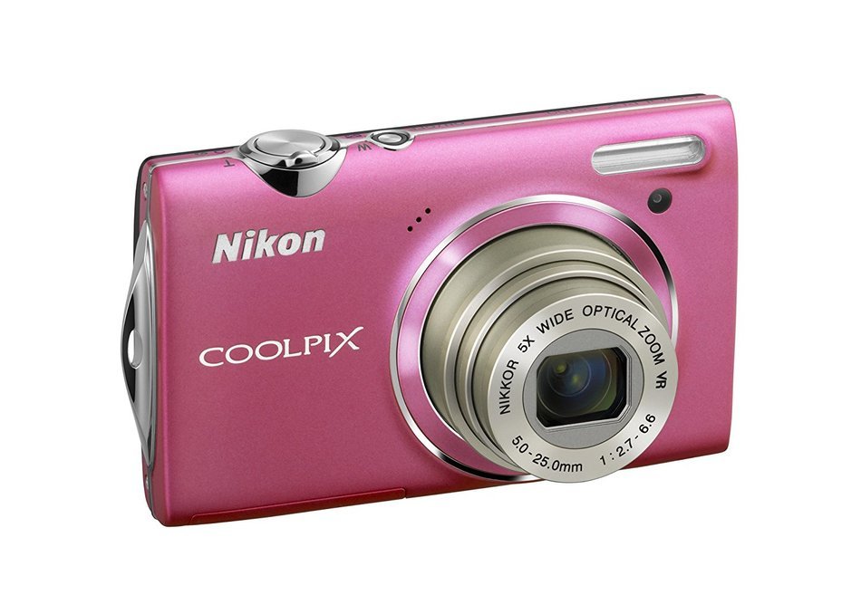 Nikon Coolpix S5100 12.2 MP Digital Camera with 5x Optical Vibration ...